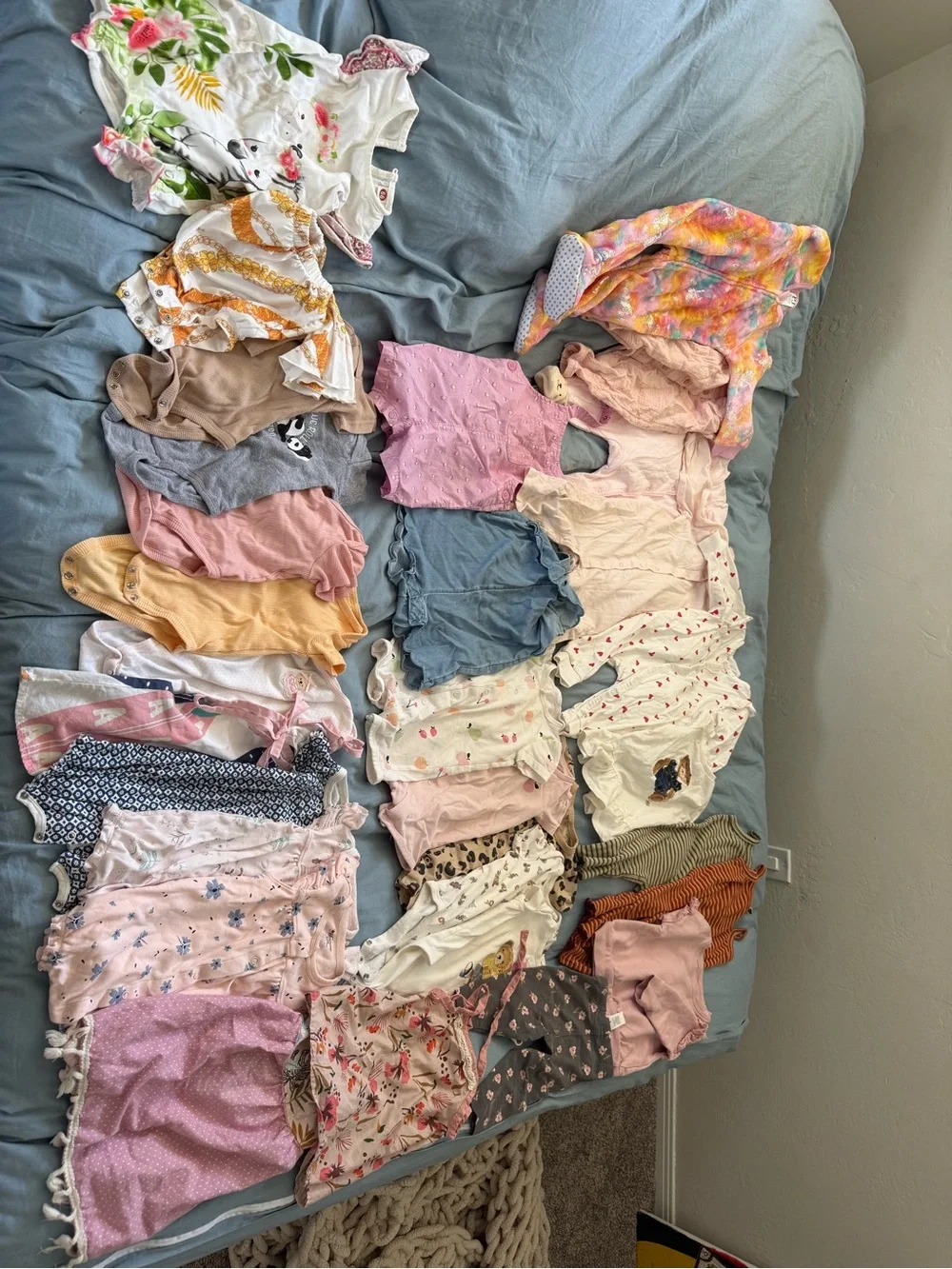 Mixed Baby Girl clothes Bundle - 6-12 months 30 pieces